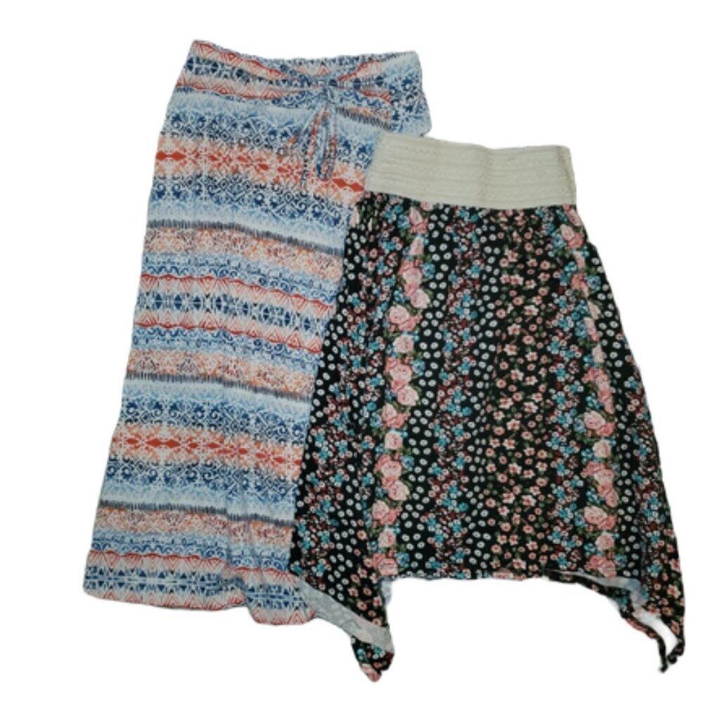 Girls Flowy Skirts || Set of 3 || sz small 7-12